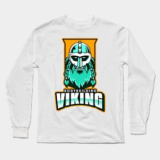 Viking Bodybuilding Long Sleeve T-Shirt